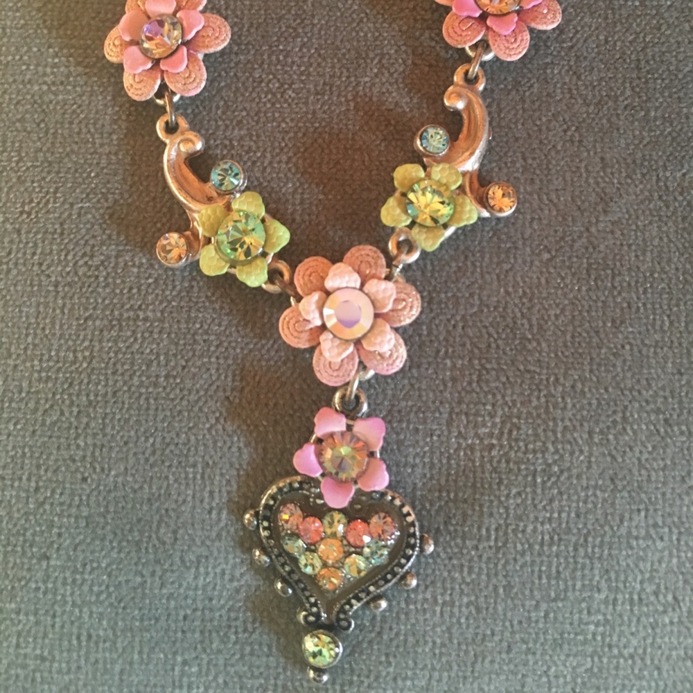 Necklace and earrings